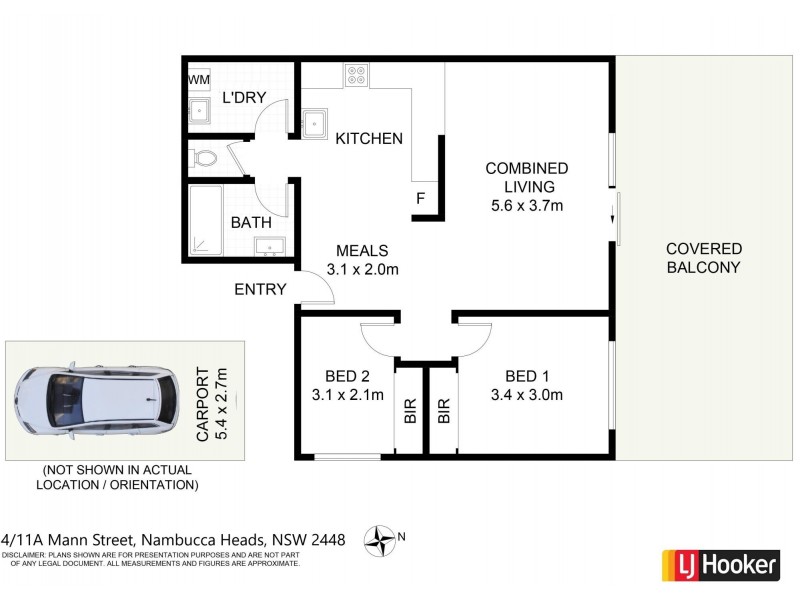 4/11A Mann Street, Nambucca Heads NSW 2448 Floorplan