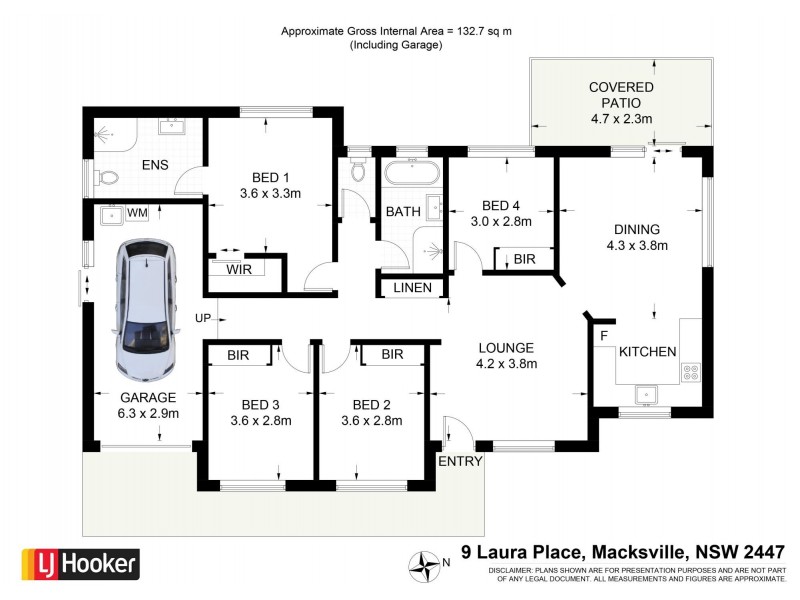 9 Laura Place, Macksville NSW 2447