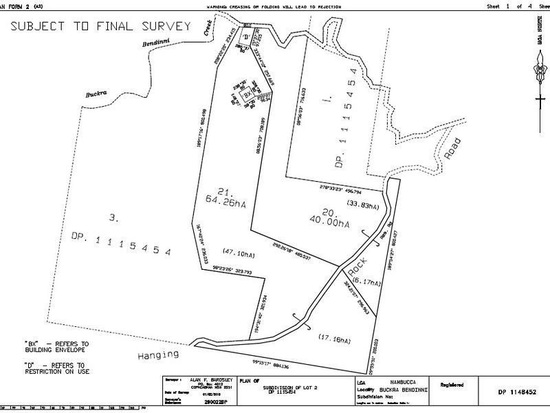 LOT 21 Lower Buckrabendinni Road, Bowraville NSW 2449