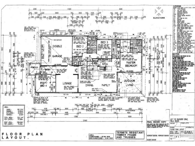 10 Seaforth Drive, Valla Beach NSW 2448 Floorplan