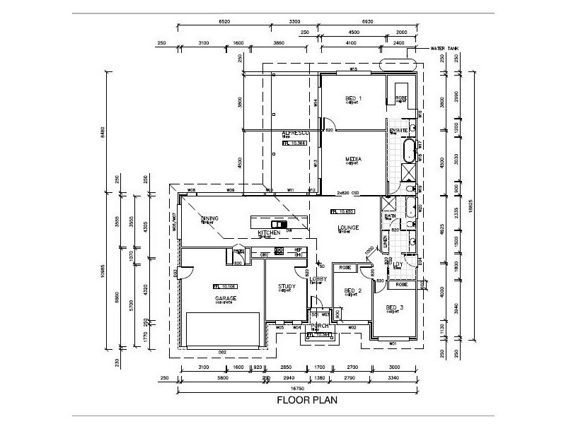 117 Bluff Road, Emerald Beach NSW 2456 Floorplan