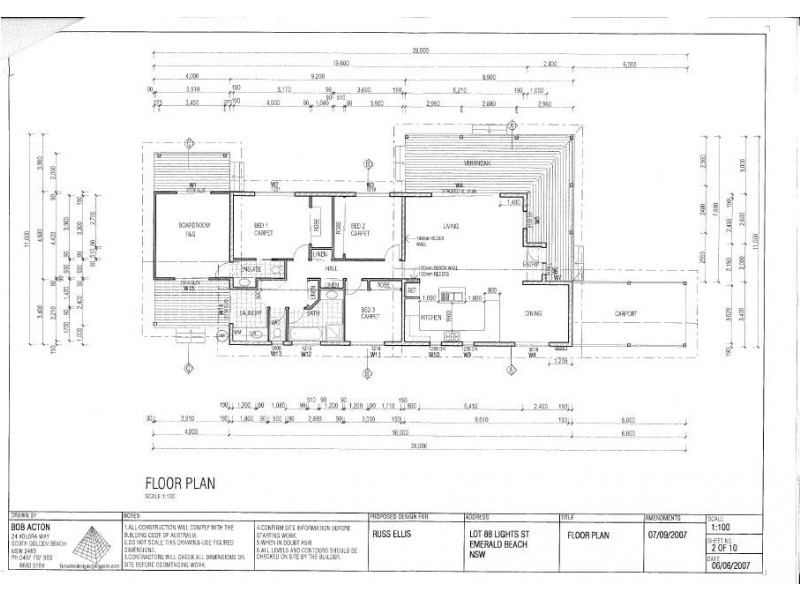 36 Lights Street, Emerald Beach NSW 2456 Floorplan