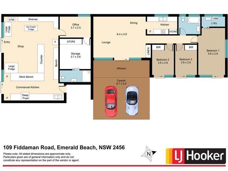 109 Fiddaman Road, Emerald Beach NSW 2456