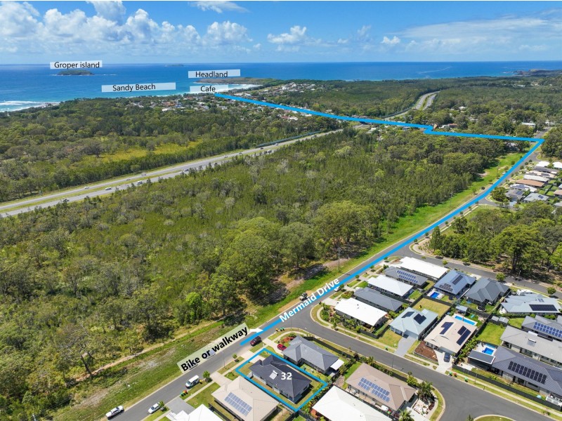 32 Mermaid Drive, Sandy Beach NSW 2456