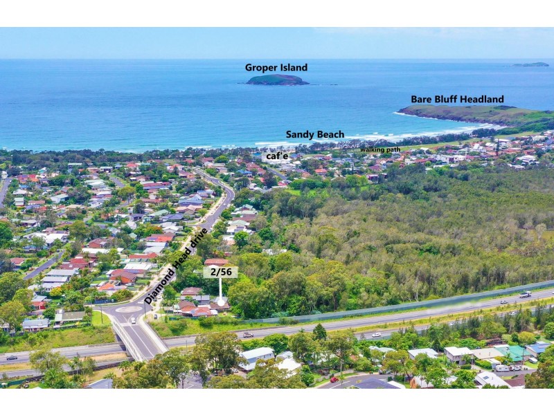 2/56 Diamond Head Drive, Sandy Beach NSW 2456