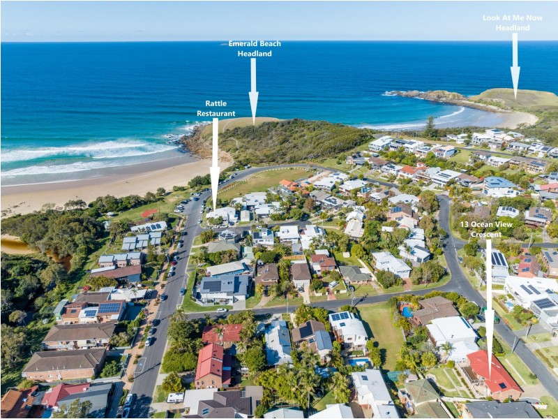 13 Ocean View Crescent, Emerald Beach NSW 2456