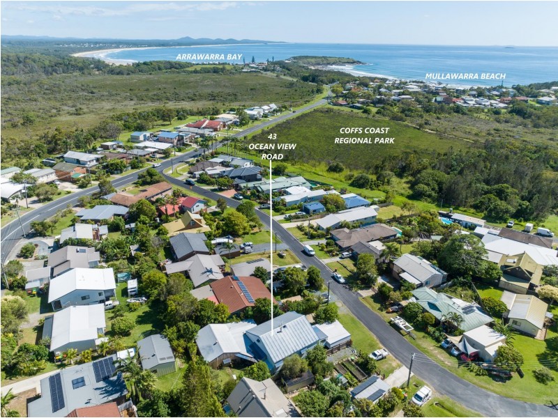 43 Ocean View Road, Arrawarra Headland NSW 2456