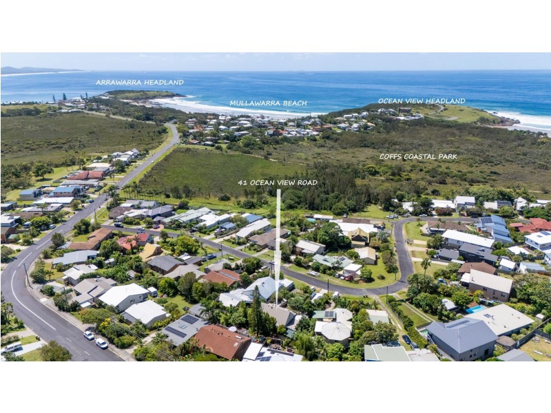 41 Ocean View Road, Arrawarra Headland NSW 2456