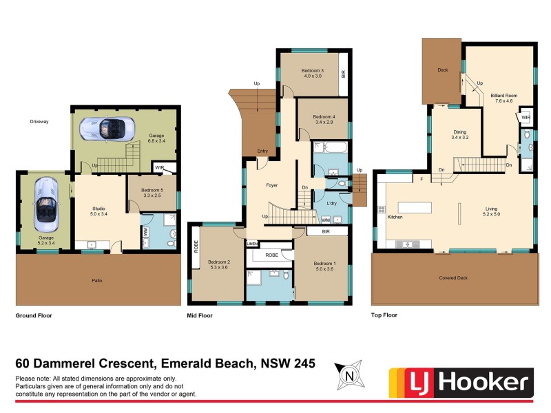 60 Dammerel Crescent, Emerald Beach NSW 2456