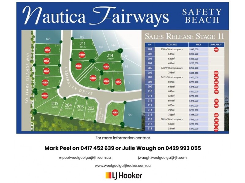 Lot 202 Admiralty Drive – Stage 11, Safety Beach NSW 2456