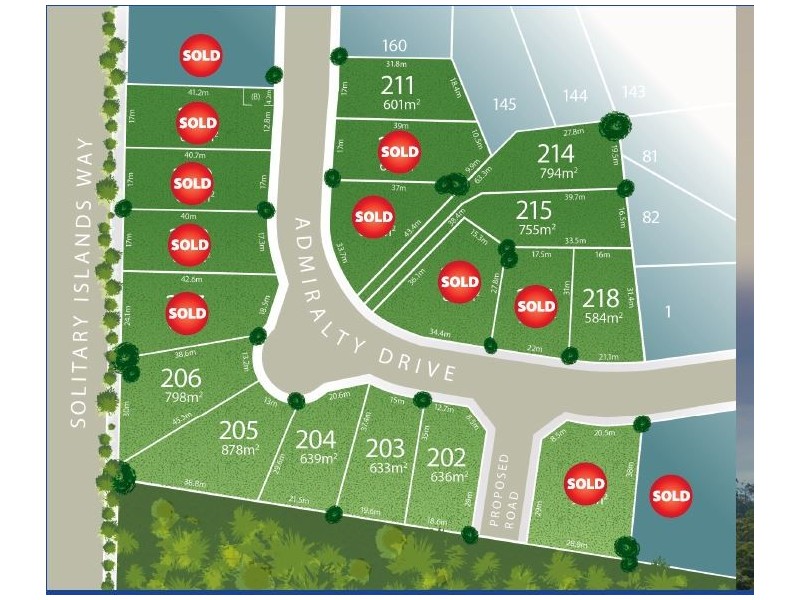 Lot 215 Admiralty Drive – Stage 11, Safety Beach NSW 2456