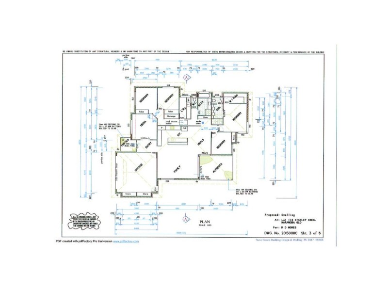 16 Stately Crescent, Narangba QLD 4504 Floorplan