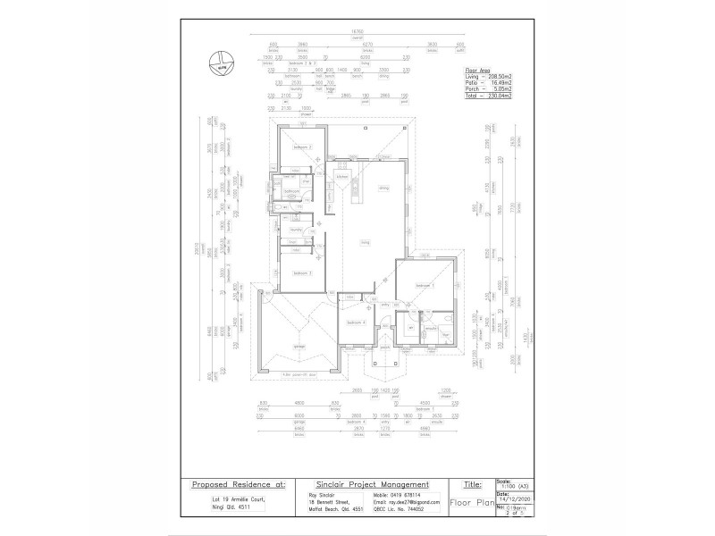 25 Armelie Court, Ningi QLD 4511 Floorplan
