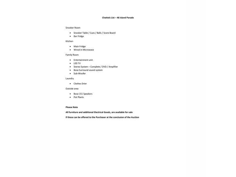 46 Island Parade, Banksia Beach QLD 4507 Floorplan