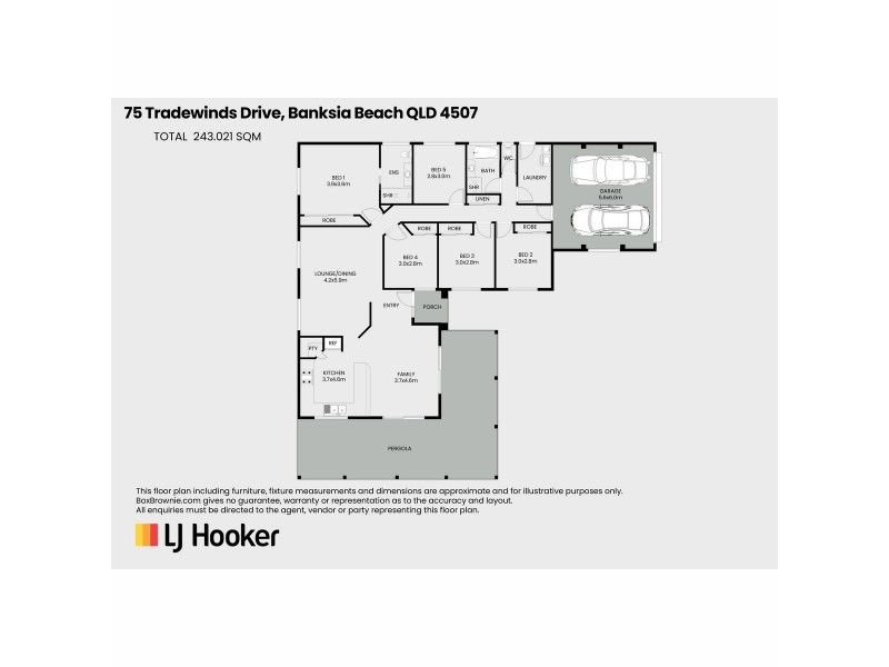 75 Tradewinds Drive, Banksia Beach QLD 4507 Floorplan