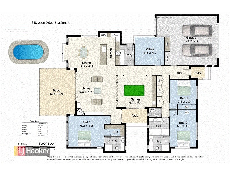 6 Bayside Drive, Beachmere QLD 4510 Floorplan