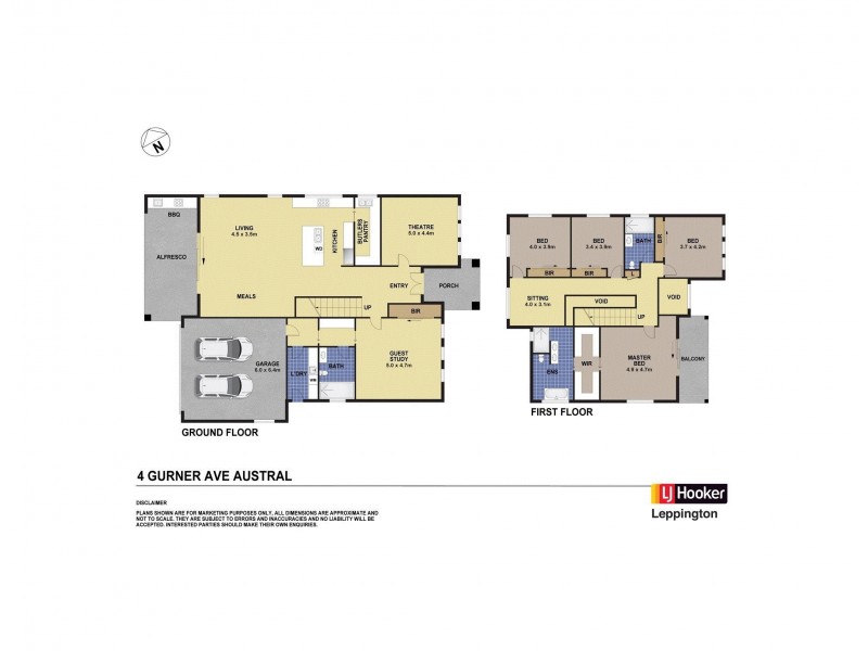 4 Gurner Avenue, Austral NSW 2179 Floorplan