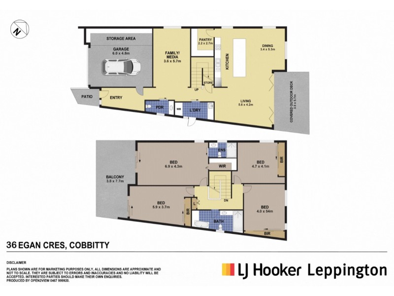 36a Egan Crescent, Cobbitty NSW 2570 Floorplan