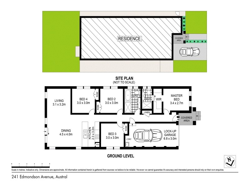 241 Edmondson Avenue, Austral NSW 2179 Floorplan