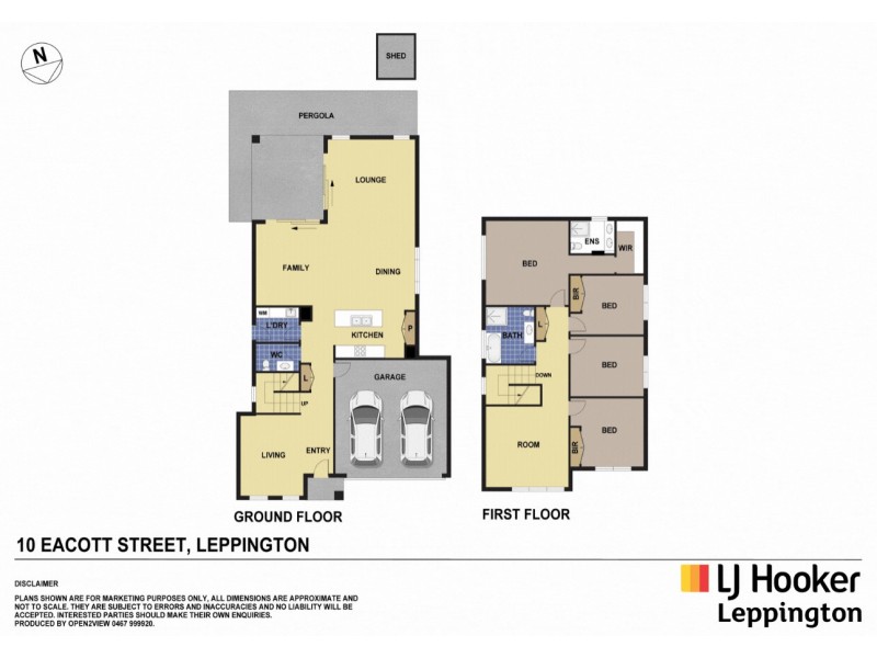 10 Eacott Street, Leppington NSW 2179 Floorplan