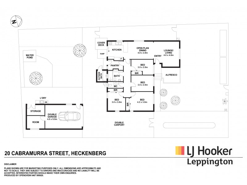 20 Cabramurra Street, Heckenberg NSW 2168 Floorplan