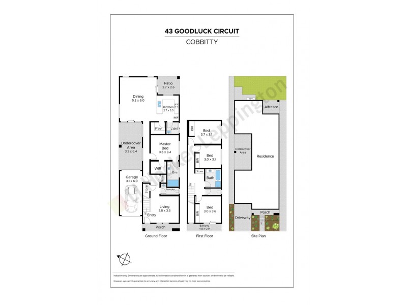 43 Goodluck Circuit, Cobbitty NSW 2570 Floorplan