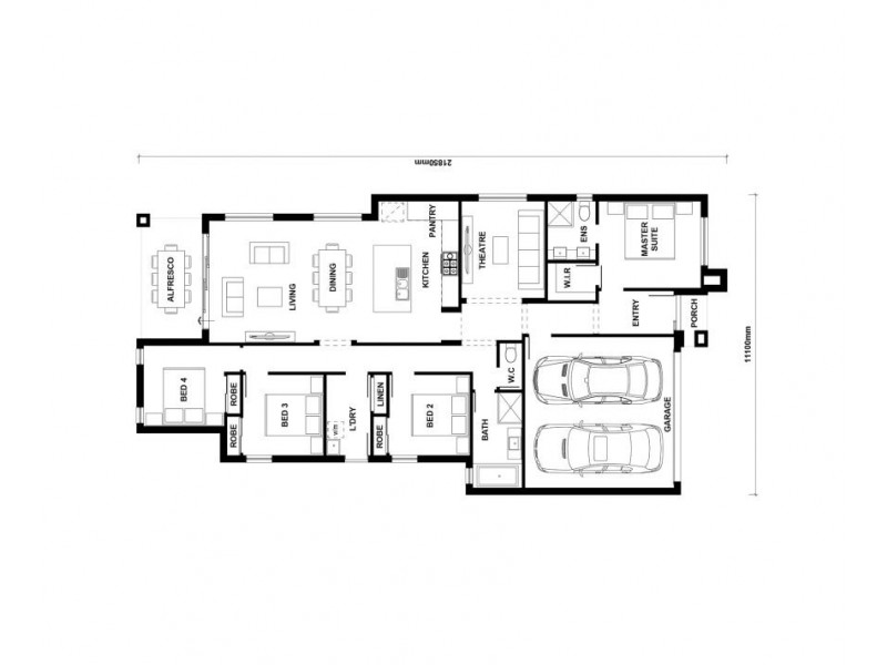 Lot 5521 Kale Road, Spring Farm NSW 2570 Floorplan
