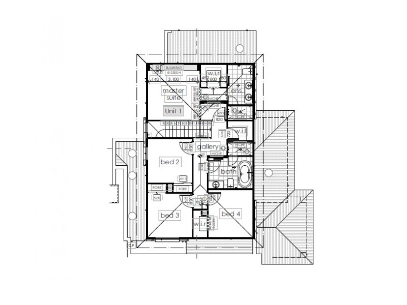 Unit 1/148 Village Circuit, Gregory Hills NSW 2557 Floorplan