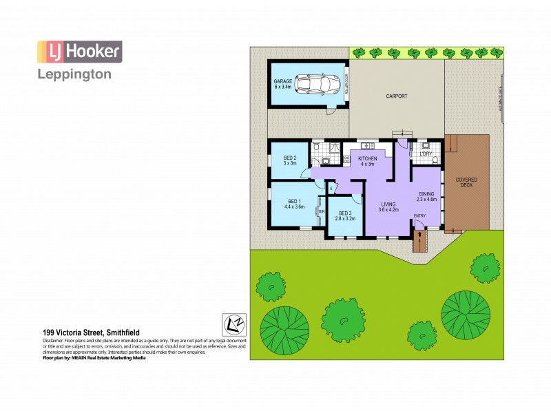 199 Victoria Street, Smithfield NSW 2164 Floorplan