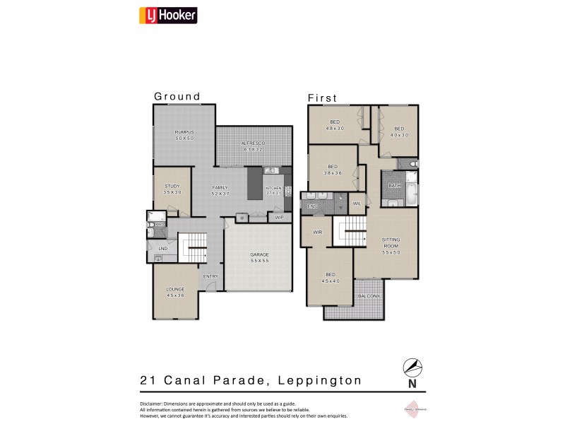 21 Canal Parade, Leppington NSW 2179 Floorplan