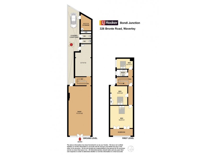326 Bronte Road, Waverley NSW 2024 Floorplan