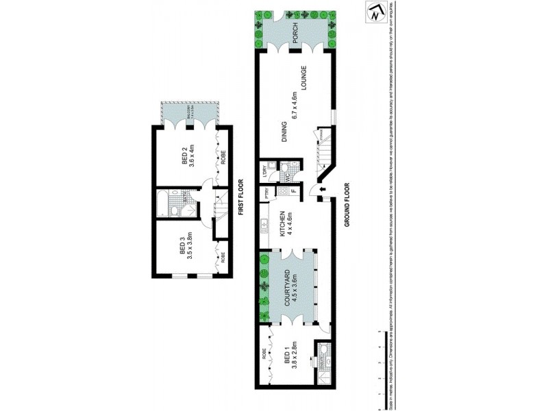 5 Dudley Street, Paddington NSW 2021 Floorplan