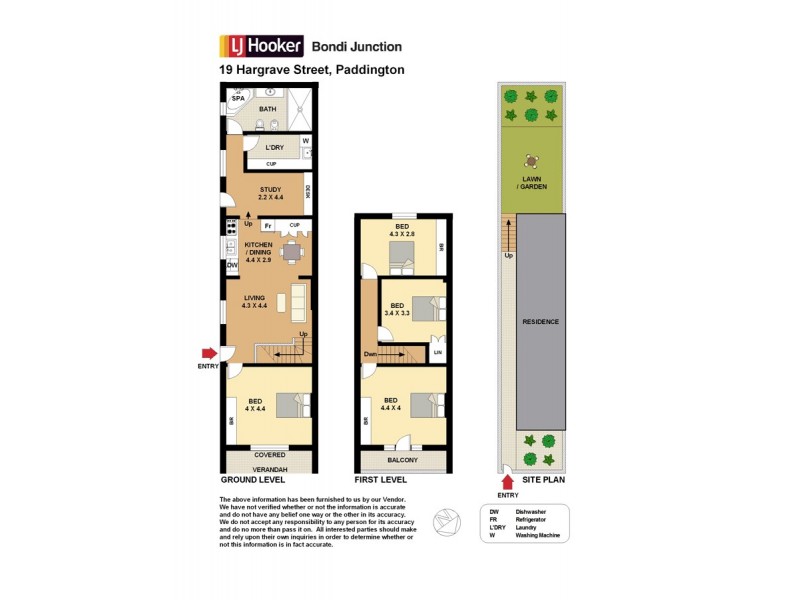 19 Hargrave Street, Paddington NSW 2021 Floorplan
