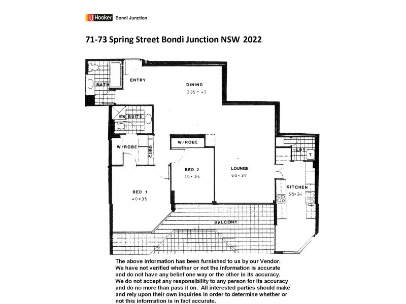 71-73 Spring Street EASTGATE COMPLEX, Bondi Junction NSW 2022 Floorplan