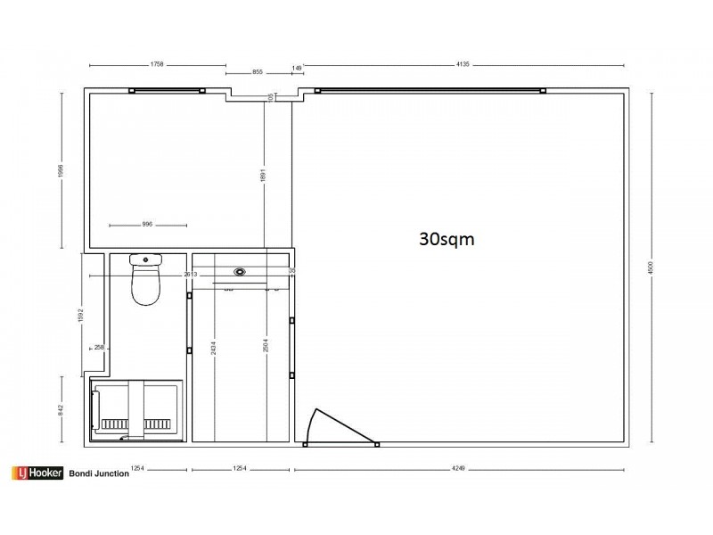 804/79-85 Oxford Street, Bondi Junction NSW 2022 Floorplan