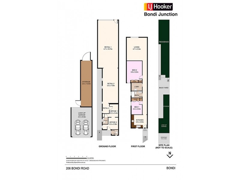 1/206 Bondi Road, Bondi NSW 2026 Floorplan