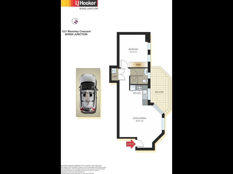 12/1 Waverley Crescent, Bondi Junction NSW 2022