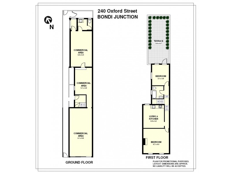 240 Oxford Street, Bondi Junction NSW 2022 Floorplan