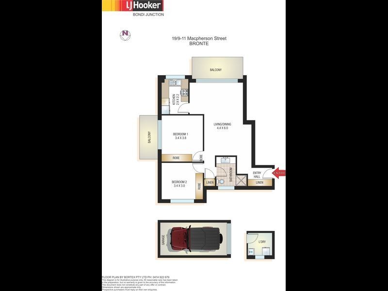 19/9-11 Macpherson Street, Bronte NSW 2024