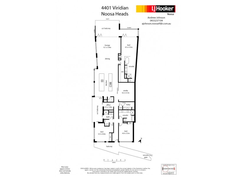 4401/5 Little Hastings Street, Noosa Heads QLD 4567 Floorplan