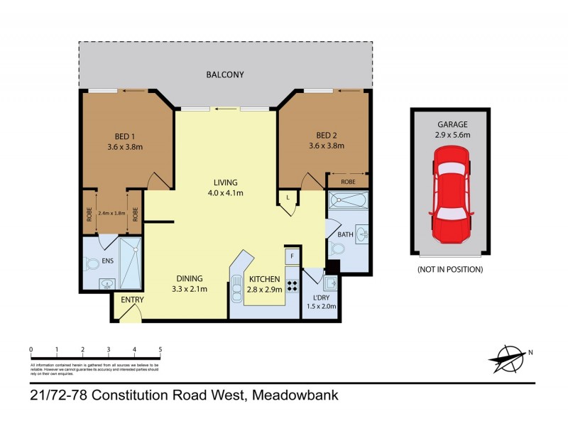 21/72-78 Constitution Rd West, Meadowbank NSW 2114 Floorplan