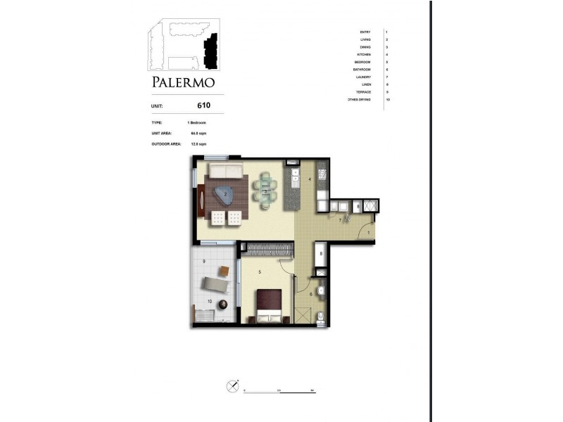 610/6 Nuvolari Place, Wentworth Point NSW 2127 Floorplan