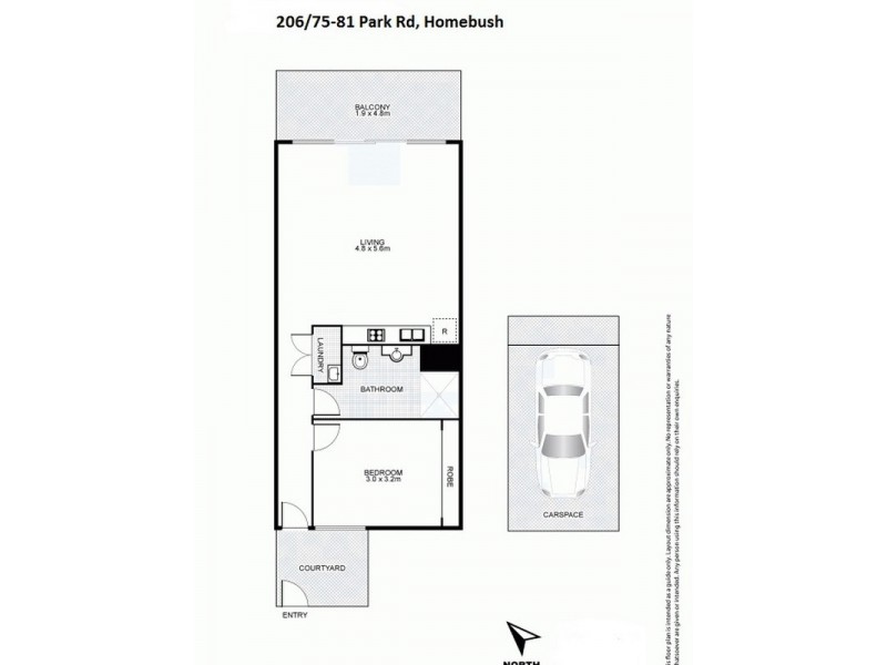 206/75 Park Road, Homebush NSW 2140