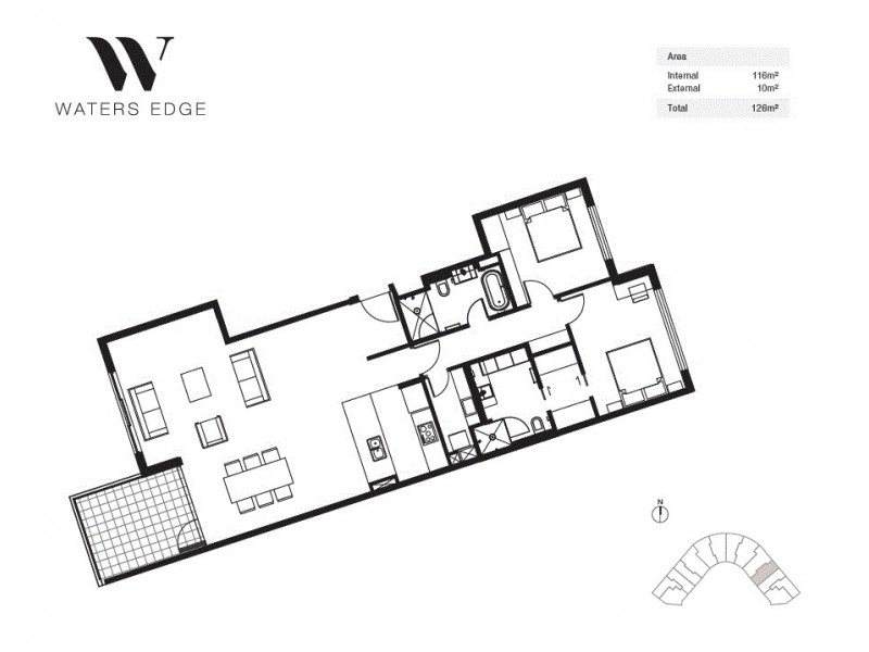 146 Bowden Street, Meadowbank NSW 2114 Floorplan