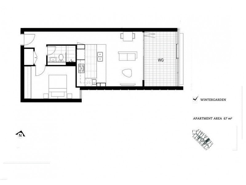 LEVEL13/18 Footbridge Blvd, Wentworth Point NSW 2127 Floorplan