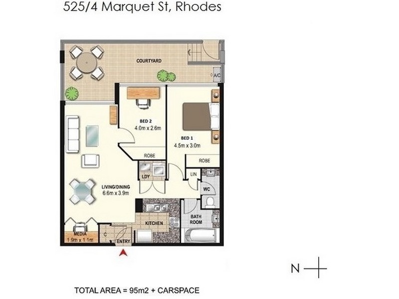 525/4 Marquet Street, Rhodes NSW 2138