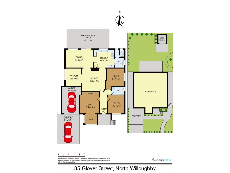 35 Glover Street, Willoughby NSW 2068 Floorplan