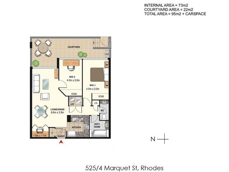 525/4 Marquet Street, Rhodes NSW 2138