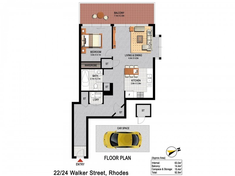 22/24 Walker St, Rhodes NSW 2138