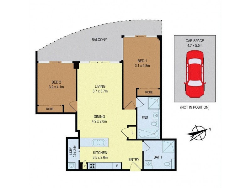 87 Shoreline Drive, Rhodes NSW 2138 Floorplan